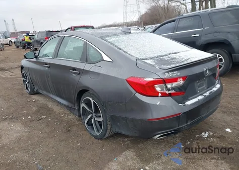 2020 Honda Accord Sport from USA, damaged, VIN 1HGCV2F33LA003048